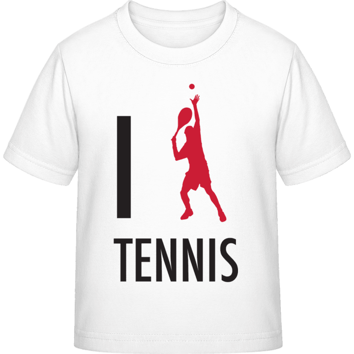 I Love Tennis T-skjorte for barn contain pic