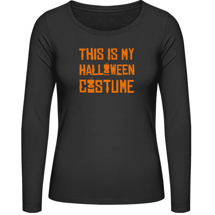 This is my Halloween Costume Langermet skjorte for kvinner 0 image