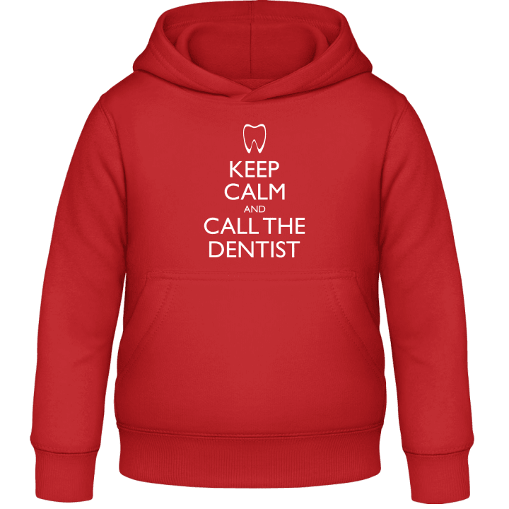 Keep Calm And Call The Dentist Kinder Kapuzenpulli contain pic