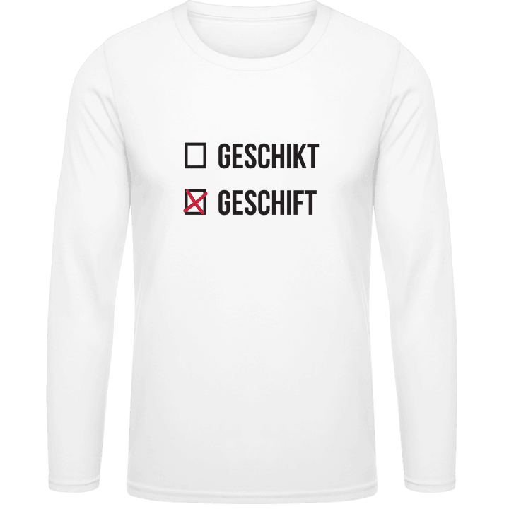 Geschikt Geschift T-shirt à manches longues contain pic