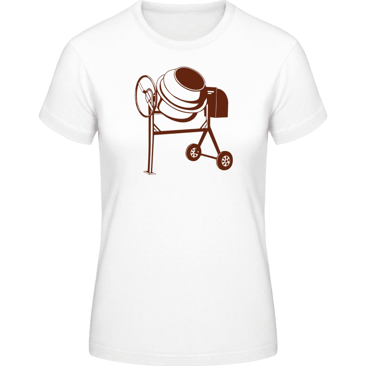 Concrete Mixer Camiseta de mujer contain pic