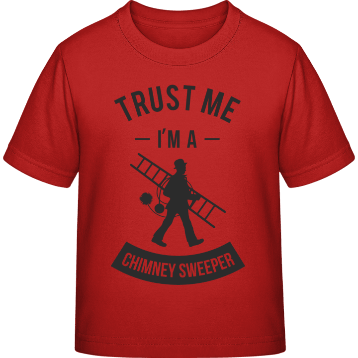 Trust Me I'm A Chimney Sweeper Kinderen T-shirt contain pic