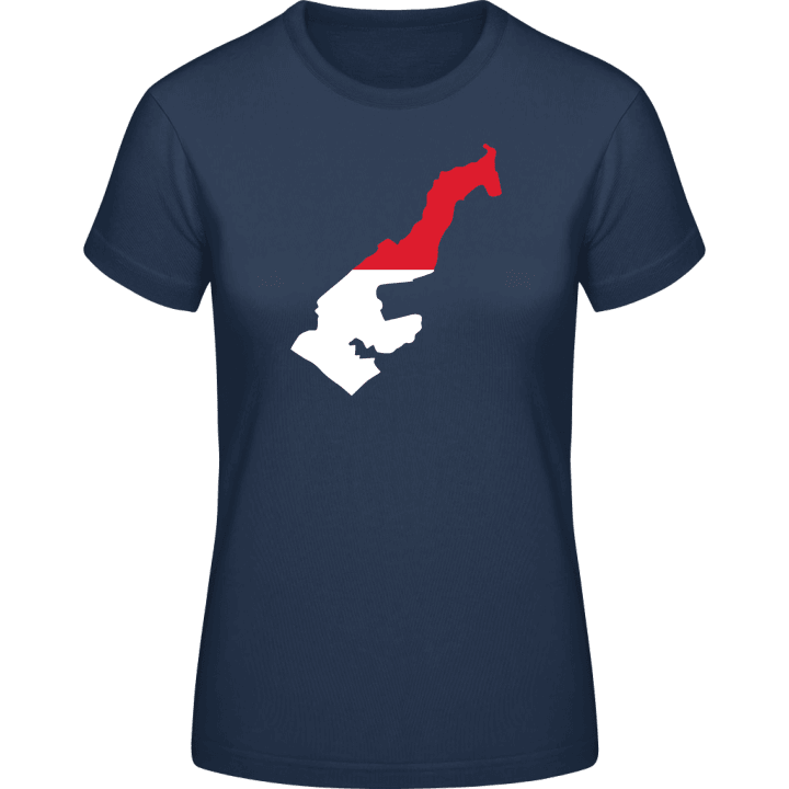 Monaco Vrouwen T-shirt contain pic