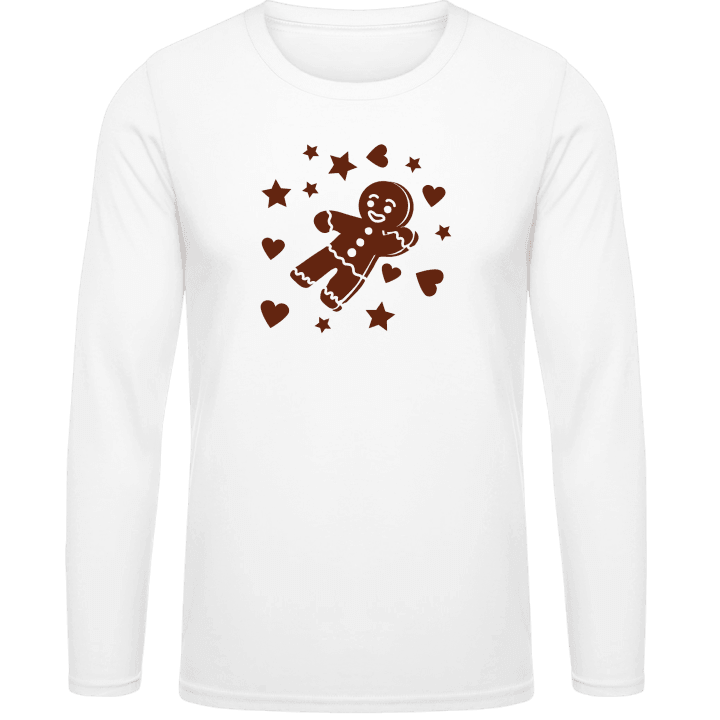 Gingerbread Man Comic Long Sleeve Shirt 0 image