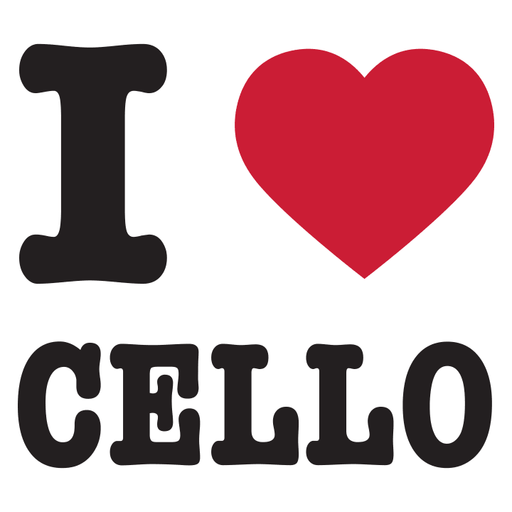I Love Cello Stoffen tas 0 image