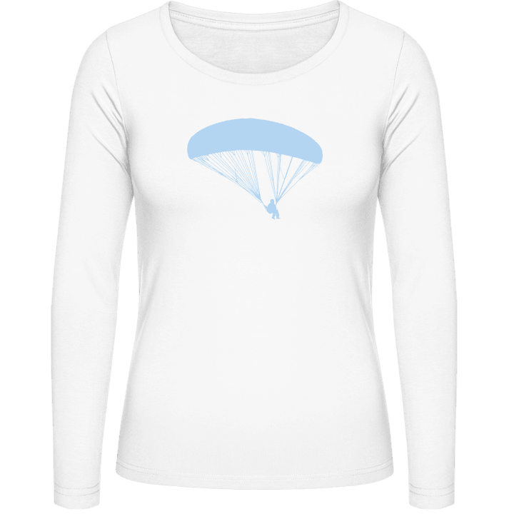 Paraglider Frauen Langarmshirt contain pic