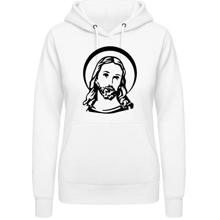 Jesus Icon Symbol Felpa con cappuccio da donna 0 image