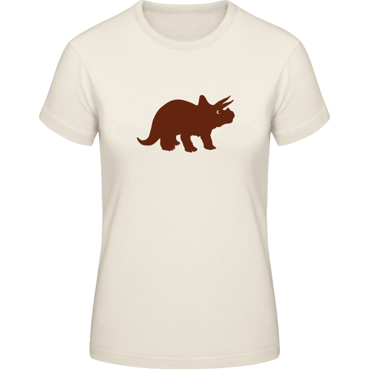 Triceratops Dinosaur Vrouwen T-shirt 0 image