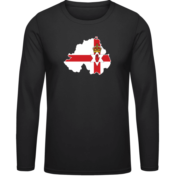 Northern Ireland Map T-shirt à manches longues 0 image