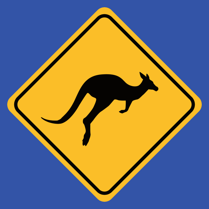 Kangaroo Warning Sign Felpa con cappuccio 0 image