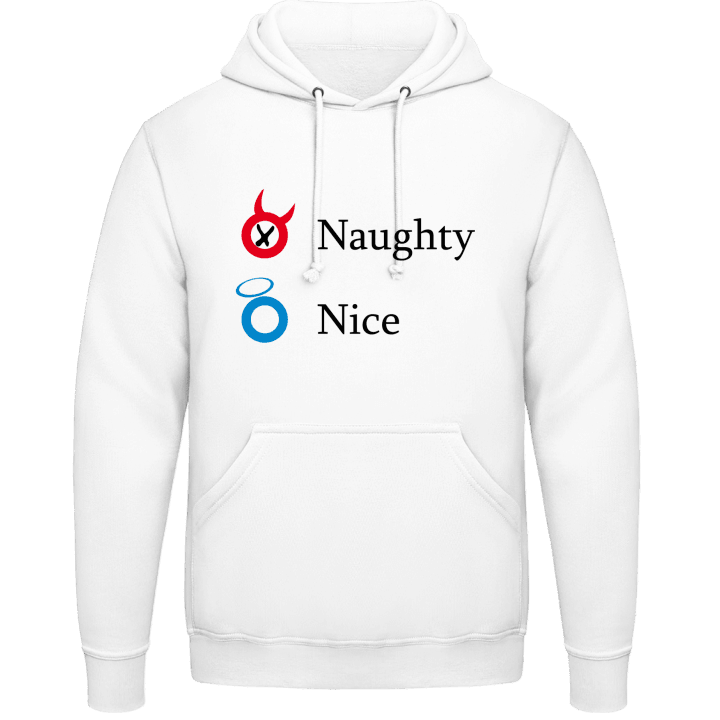 Naughty Not Nice Hoodie contain pic