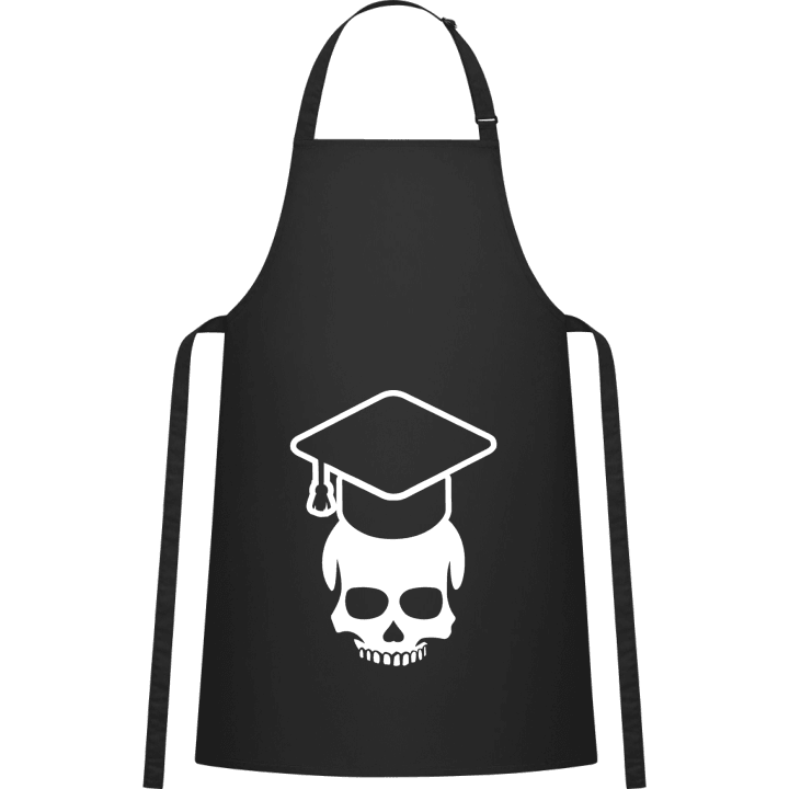 Graduation Skull Kitchen Apron contain pic