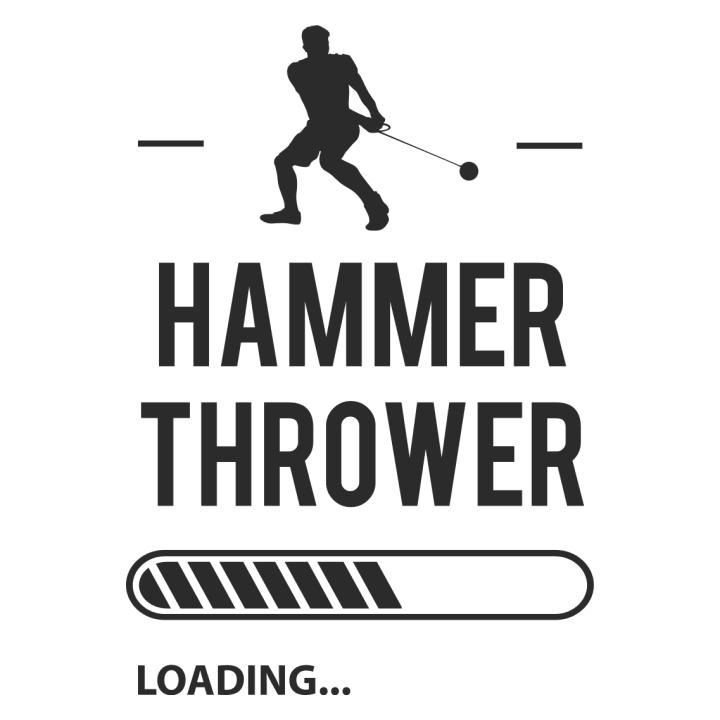 Hammer Thrower Loading T-skjorte for kvinner 0 image