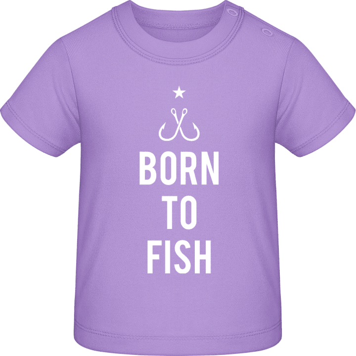 Born To Fish Simple T-shirt för bebisar 0 image