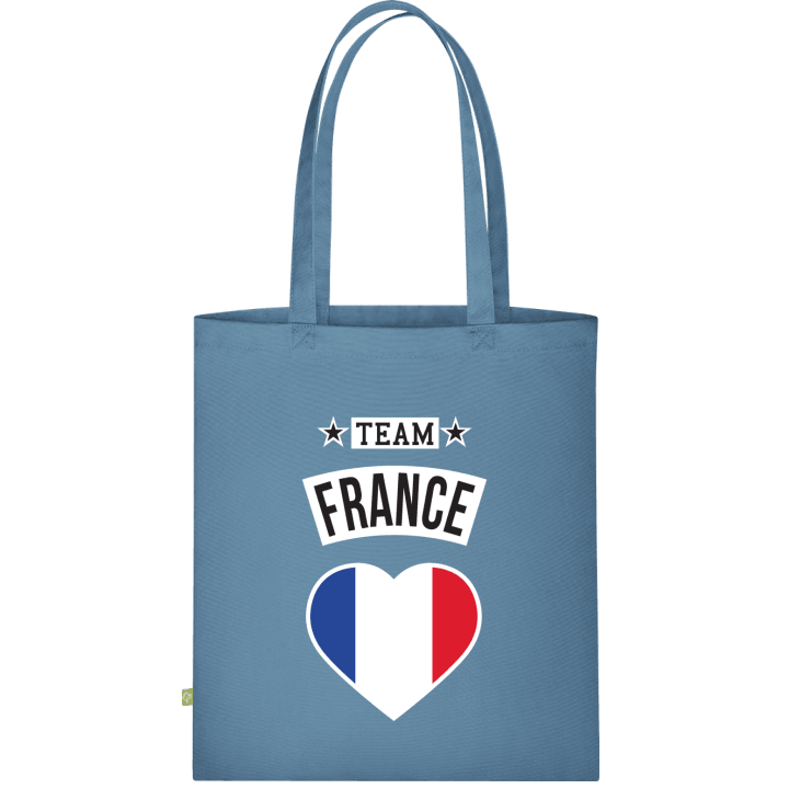 Team France Heart Bolsa de tela contain pic