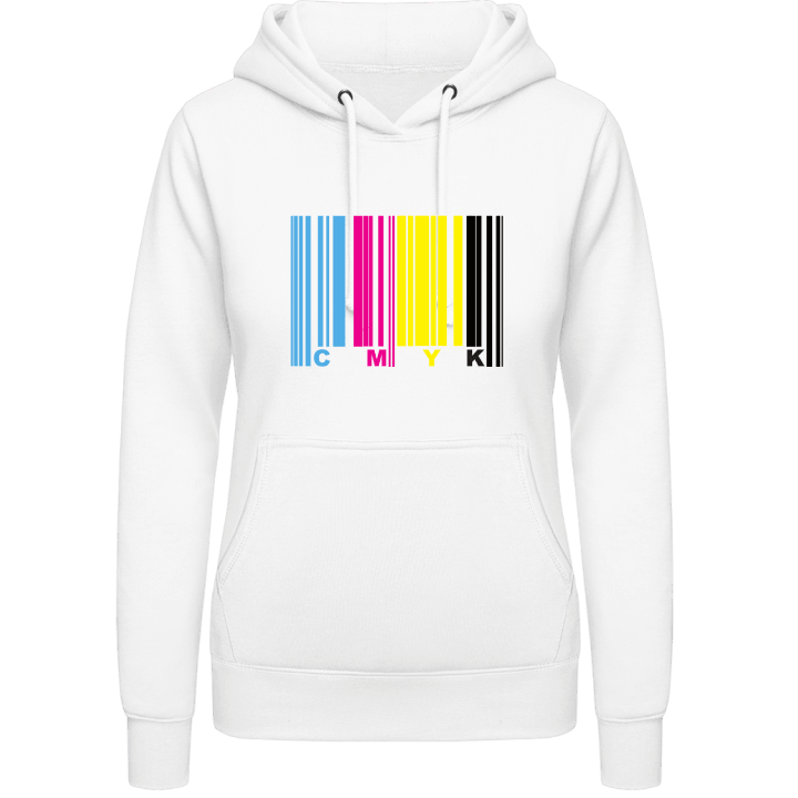 CMYK Barcode Vrouwen Hoodie contain pic