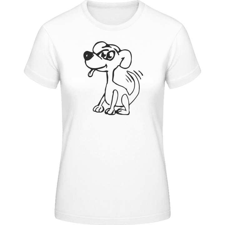 Little Dog Comic T-skjorte for kvinner 0 image