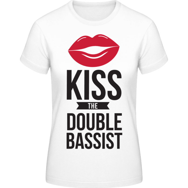 Kiss The Double Bassist T-skjorte for kvinner contain pic