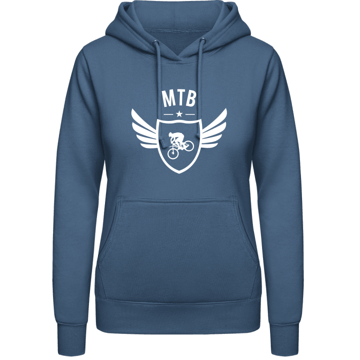 MTB Winged Women Hoodie contain pic