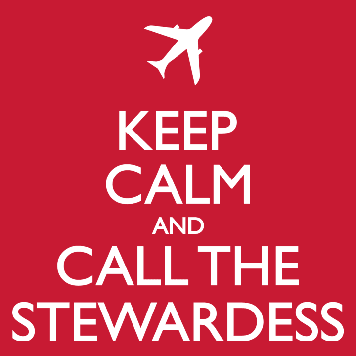 Keep Calm And Call The Stewardess T-shirt à manches longues 0 image