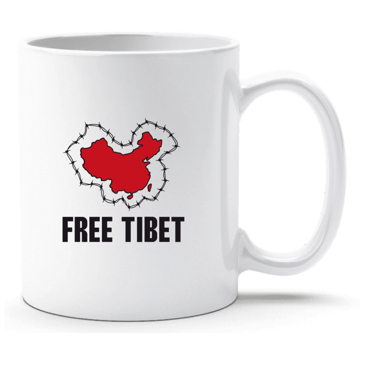 Free Tibet Map Tasse contain pic