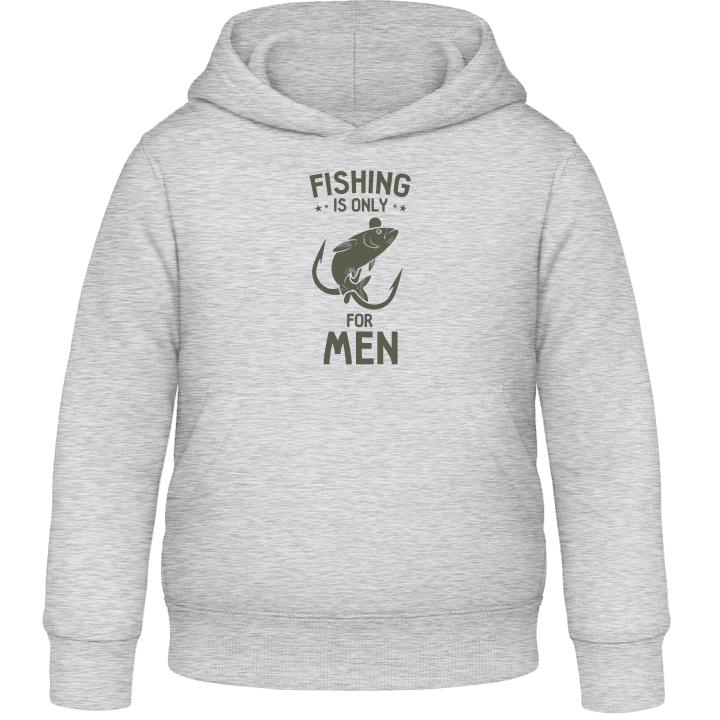 Fishing Is Only For Men Sudadera para niños contain pic