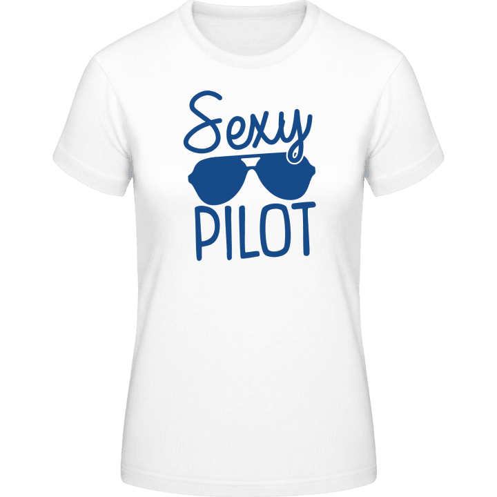 Sexy Pilot T-shirt för kvinnor 0 image