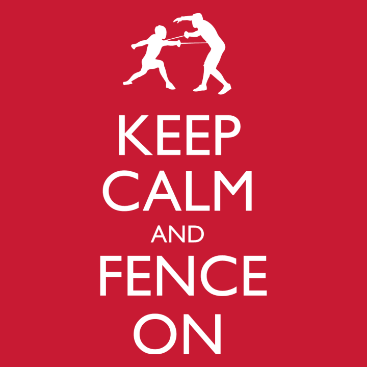 Keep Calm and Fence On Stoffen tas 0 image