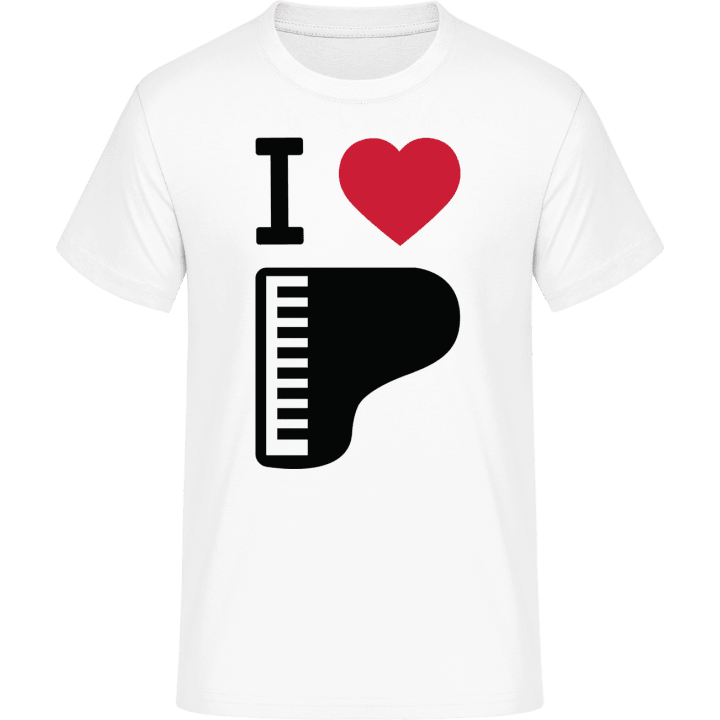 I Heart Piano T-Shirt 0 image