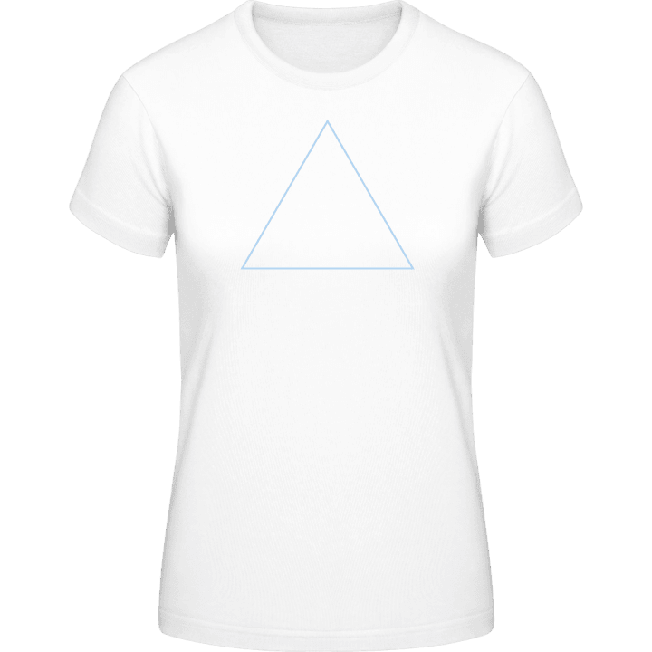 Triangle Outline T-shirt til kvinder 0 image