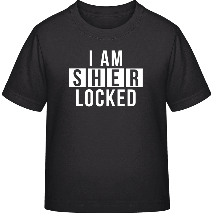 I am SHER LOCKED T-skjorte for barn 0 image