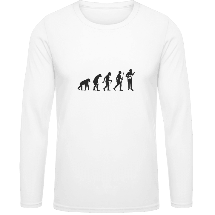 Mandolinist Evolution Shirt met lange mouwen contain pic