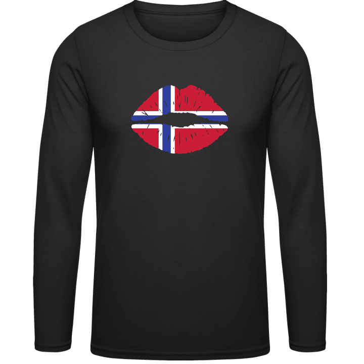 Norwegian Kiss Flag Långärmad skjorta 0 image