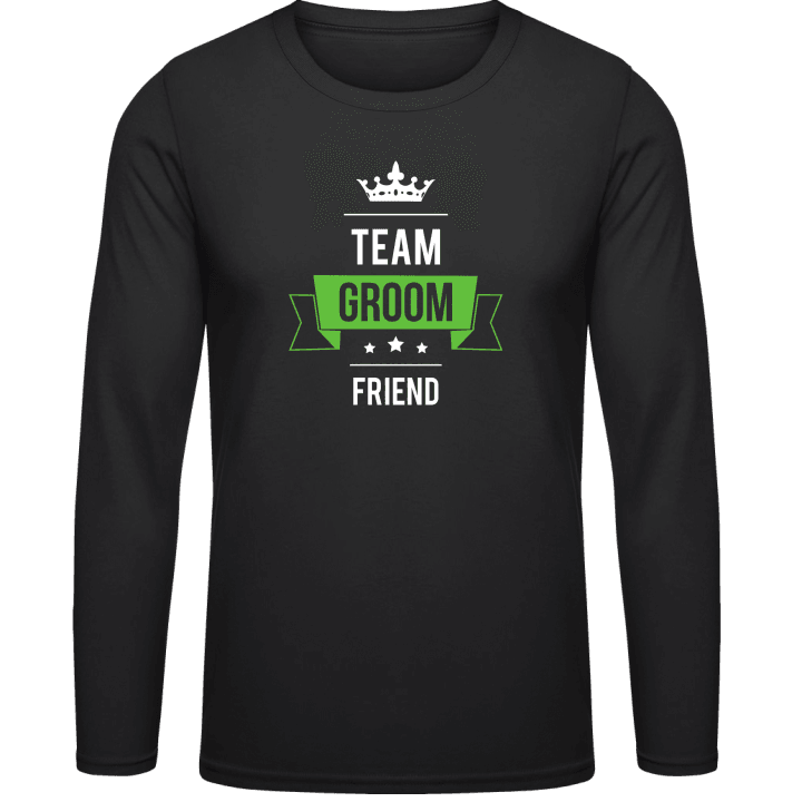 Team Friend of the Groom Långärmad skjorta contain pic