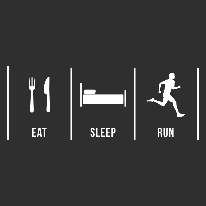 Eat Sleep Run Bolsa de tela 0 image