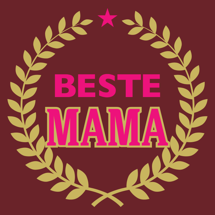 Beste Mama Logo Camisa de manga larga para mujer 0 image
