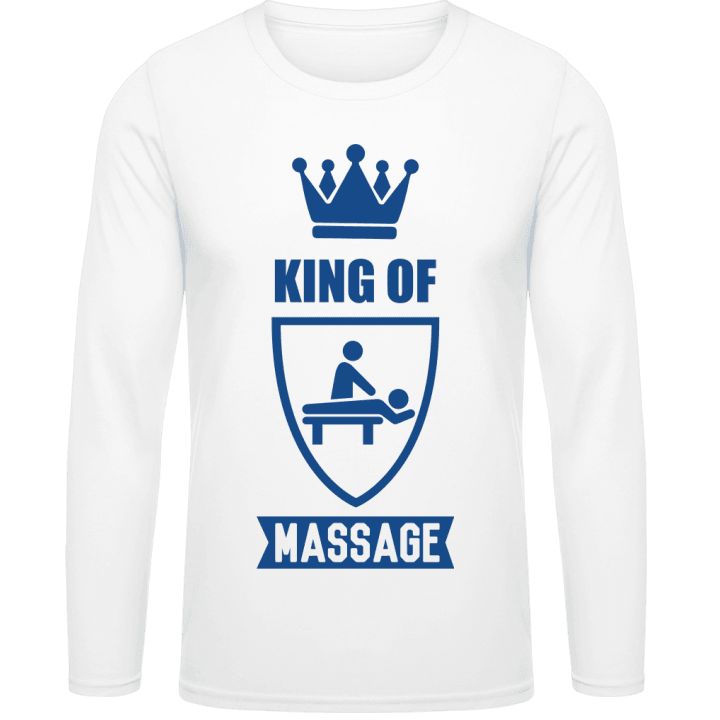 King Of Massage T-shirt à manches longues contain pic