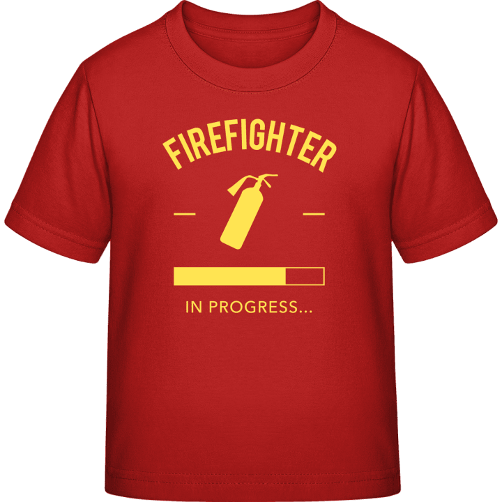 Firefighter In Progress Kinder T-Shirt 0 image