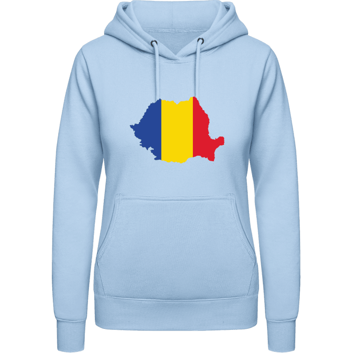 Romania Map Vrouwen Hoodie contain pic