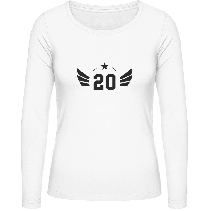 20 ans T-shirt à manches longues pour femmes 0 image