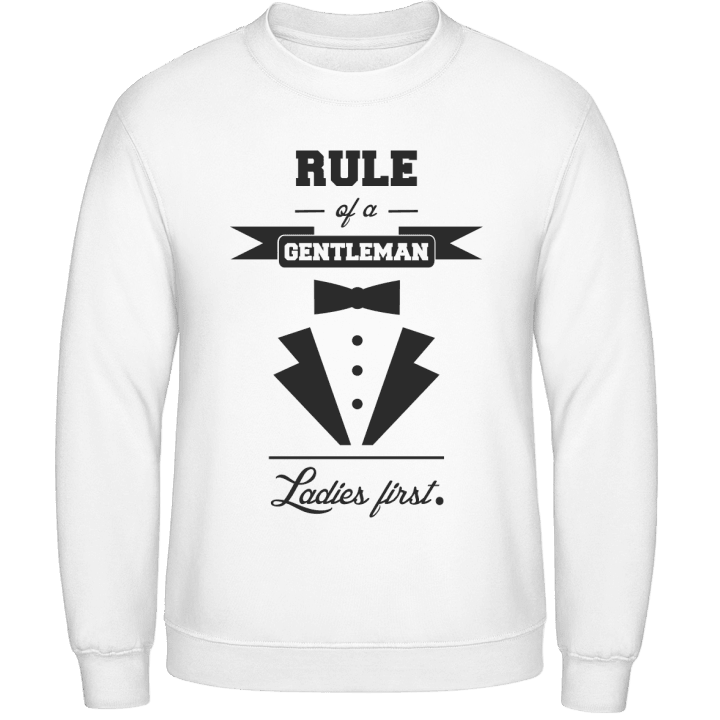 Gentleman Ladies First Sweatshirt 0 image