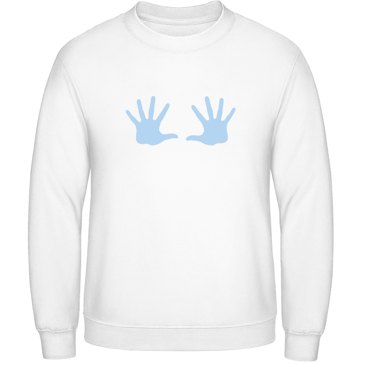 Masseur Hands Sweatshirt contain pic