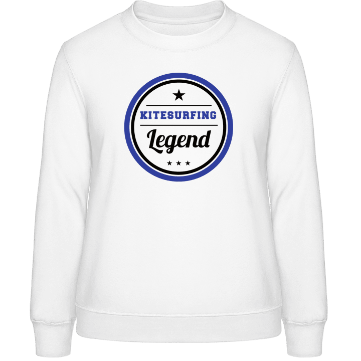 Kitesurfing Legend Frauen Sweatshirt contain pic