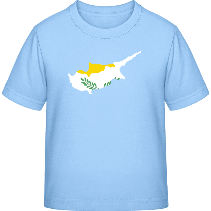 Chipre Mapa Camiseta infantil contain pic