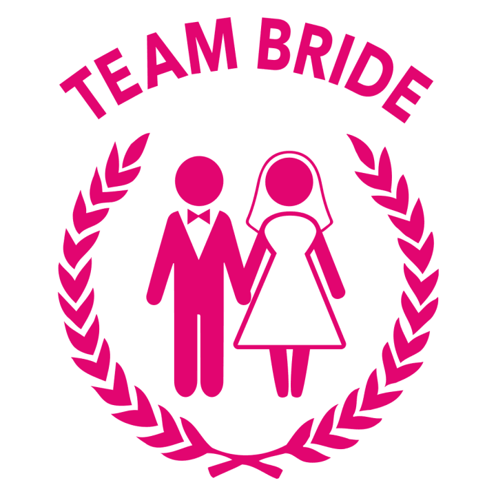Team Bride Own Text Langarmshirt 0 image