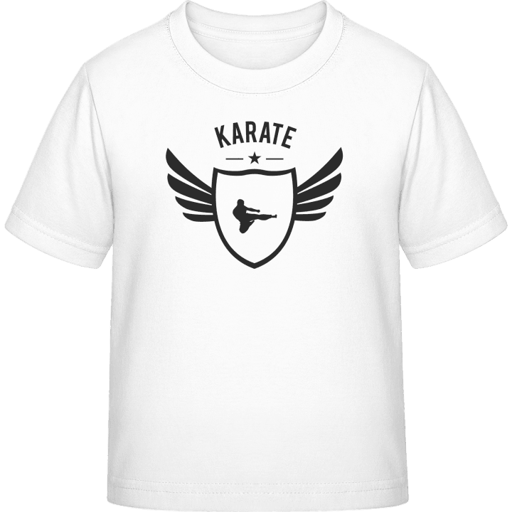 Karate Winged T-skjorte for barn contain pic