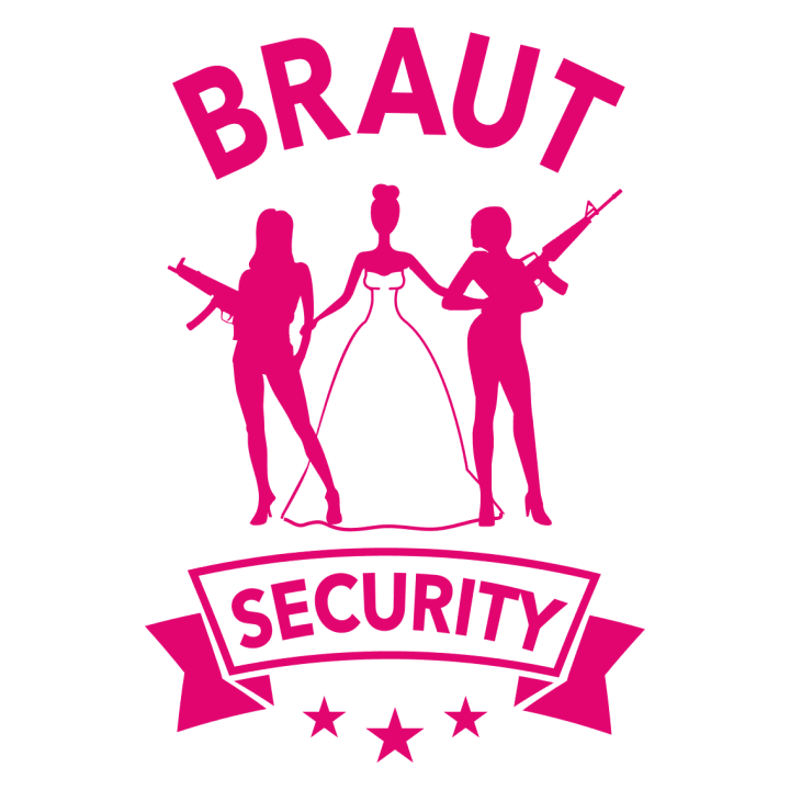 Braut Security bewaffnet Kookschort 0 image