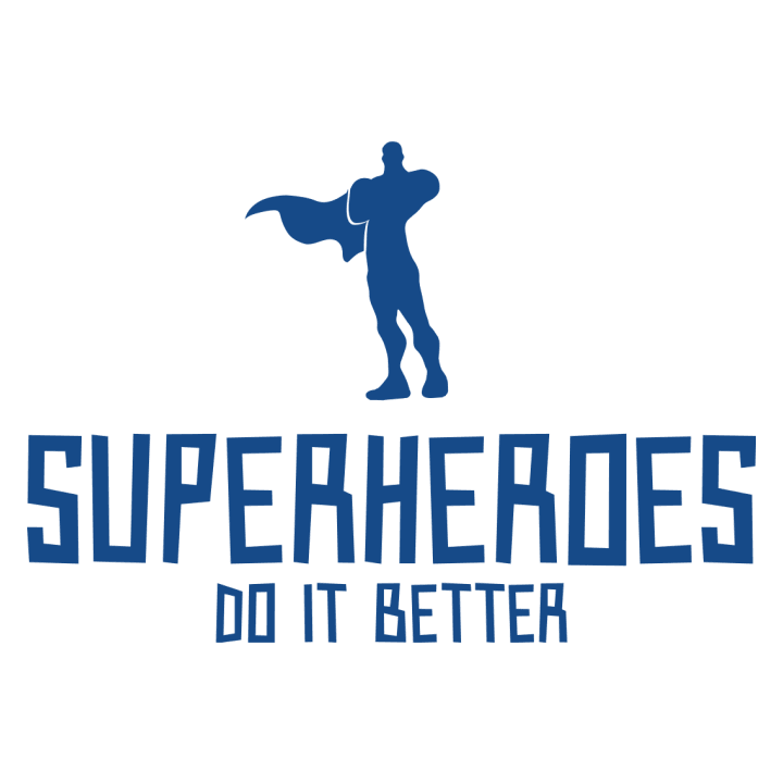 Superheroes Do It Better Vrouwen T-shirt 0 image