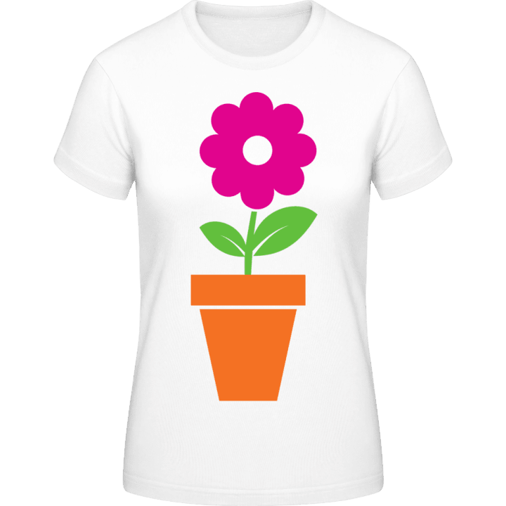 Flowerpot T-skjorte for kvinner 0 image