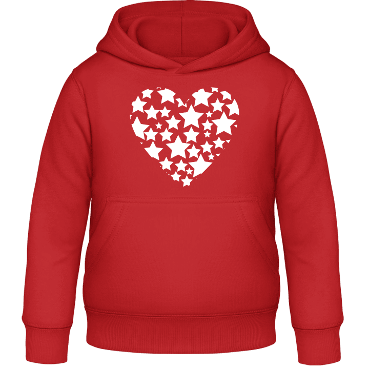 Stars in Heart Kids Hoodie contain pic